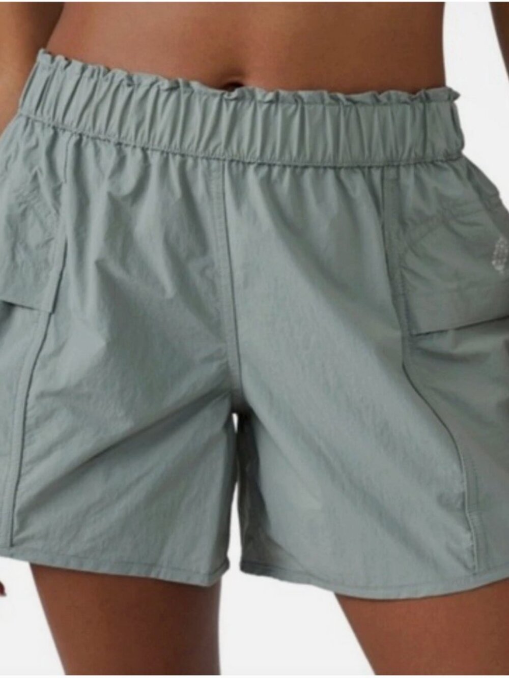FP Movement by Free People Women In the Wild Shorts Sage Green Size Medium